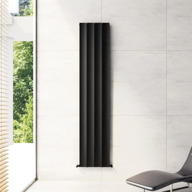 Carisa Moscow C Vertical Aluminium Radiator in a living space