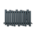 Carisa Motion horizontal Aluminium Radiator, clear background image