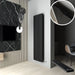 Carisa Notus V Vertical Aluminium Electric Radiator, in a living space