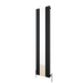 Carisa Sophia Mirror Aluminium Vertical Radiator, clear background image