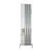 Carisa Step Mirror Aluminium Vertical Radiator, clear background image