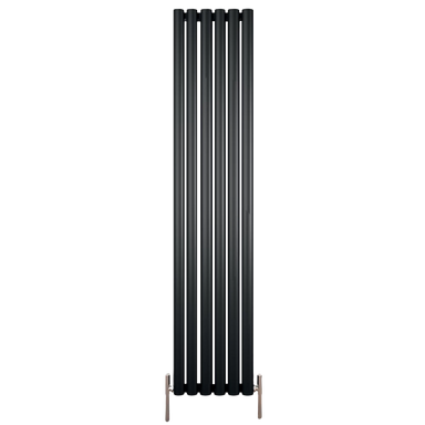 Carisa Tallis Vertical Aluminium Radiator, clear background image