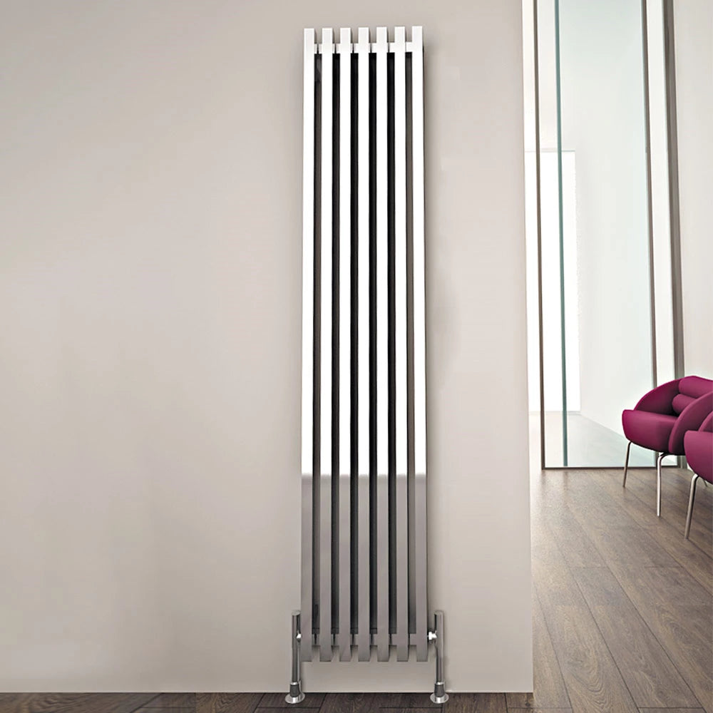 Carisa Zara Vertical Designer Radiator in a living space