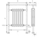 carron radiators broughton towel radiator measurements