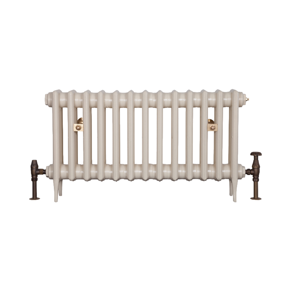 Carron Victorian 4 Column Cast Iron Radiator Special Finishes 460mm Height clear background image