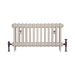 Carron Victorian 4 Column Cast Iron Radiator Special Finishes 460mm Height clear background image