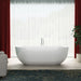 Charlotte Edwards Olympia Acrylic Bath gloss white, front facing bath