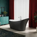 Charlotte Edwards Portobello Acrylic Freestanding Bath, matt black