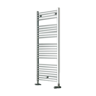 Eucotherm Chromo Straight Towel Radiator, image with clear background