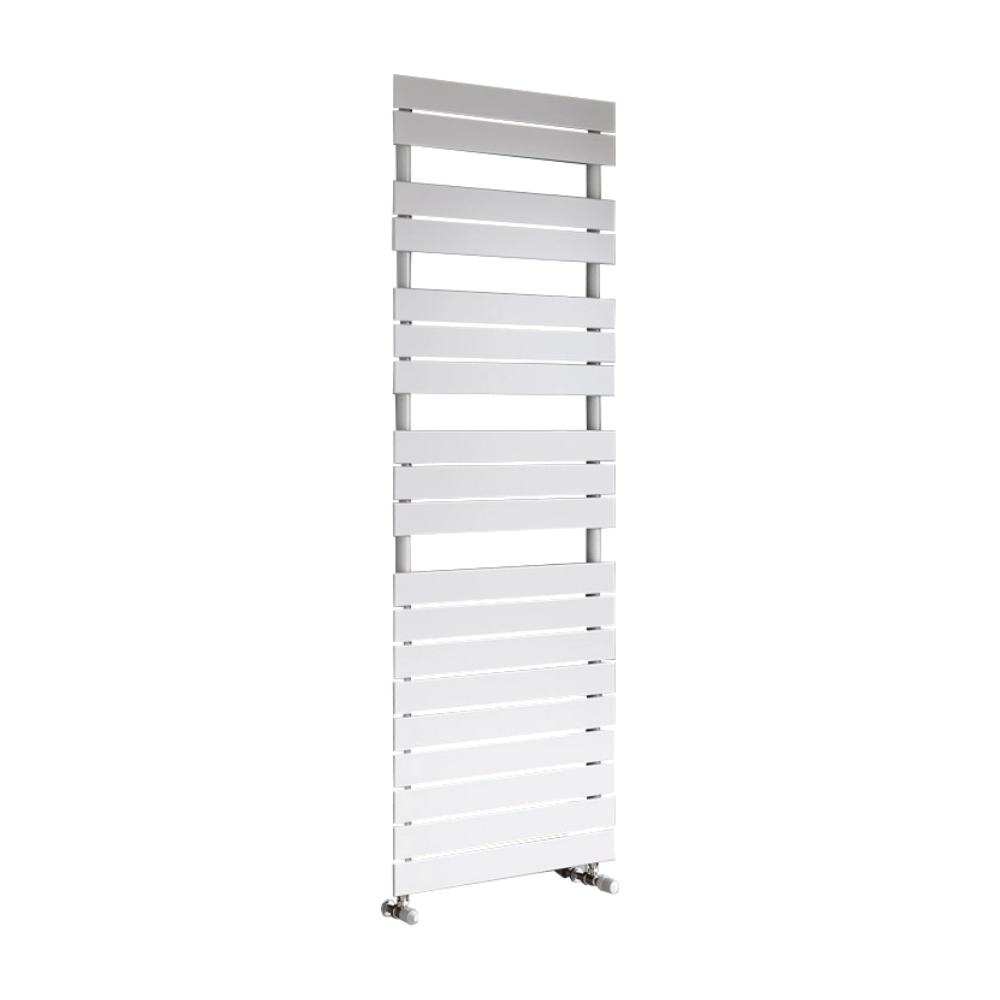 Eucotherm mars primus wall designer radiator in white 1420mm x 600mm