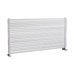 Eucotherm Corus Horizontal Single Triangle Tube Radiators, white, clear background image