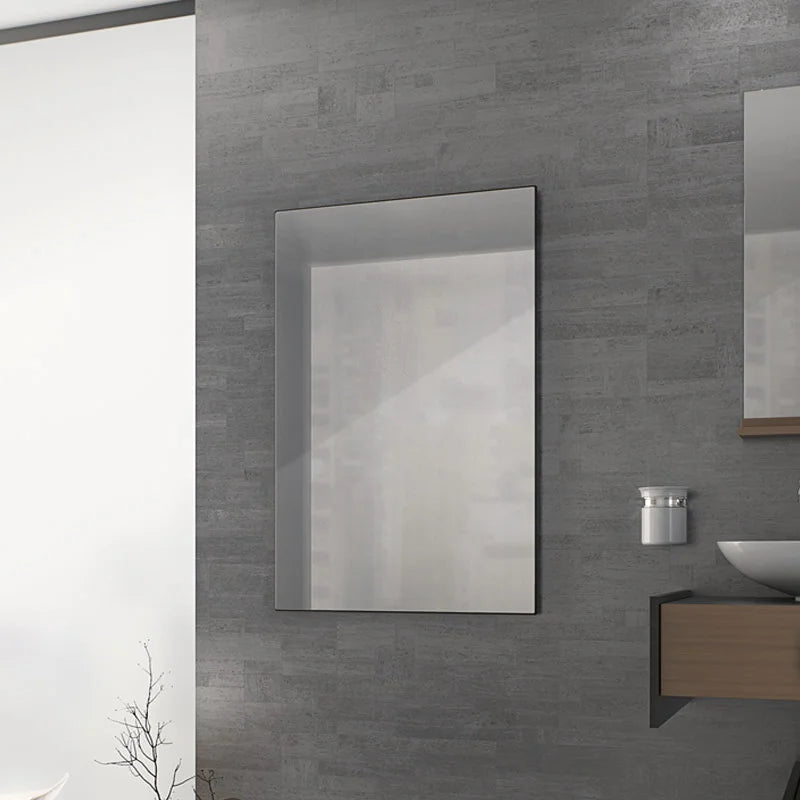 Eucotherm Glass Mirror Infrared Radiator, in a bathroom space 