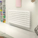 Eucotherm Mars Duo Deluxe Horizontal Radiator white, in a living space
