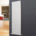 Eucotherm Mars Duo Deluxe Vertical Radiator white, in a living space