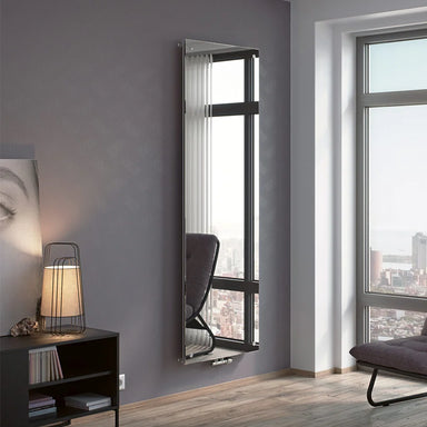 Eucotherm Mars Vitro Glass Radiator, in a living space