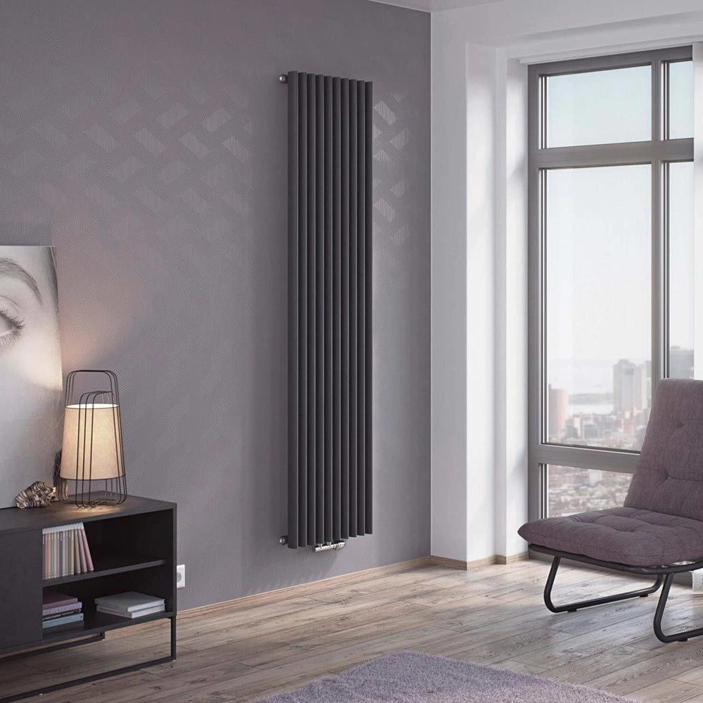 Eucotherm Nova Line Radiator anthracite in a living space