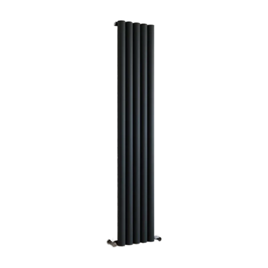 Eucotherm Orion Vertical Aluminium Radiator, anthracite clear background image