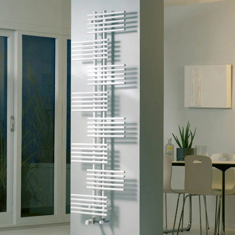 Eucotherm Parallel Rail Towel Radiator, in a interior living space