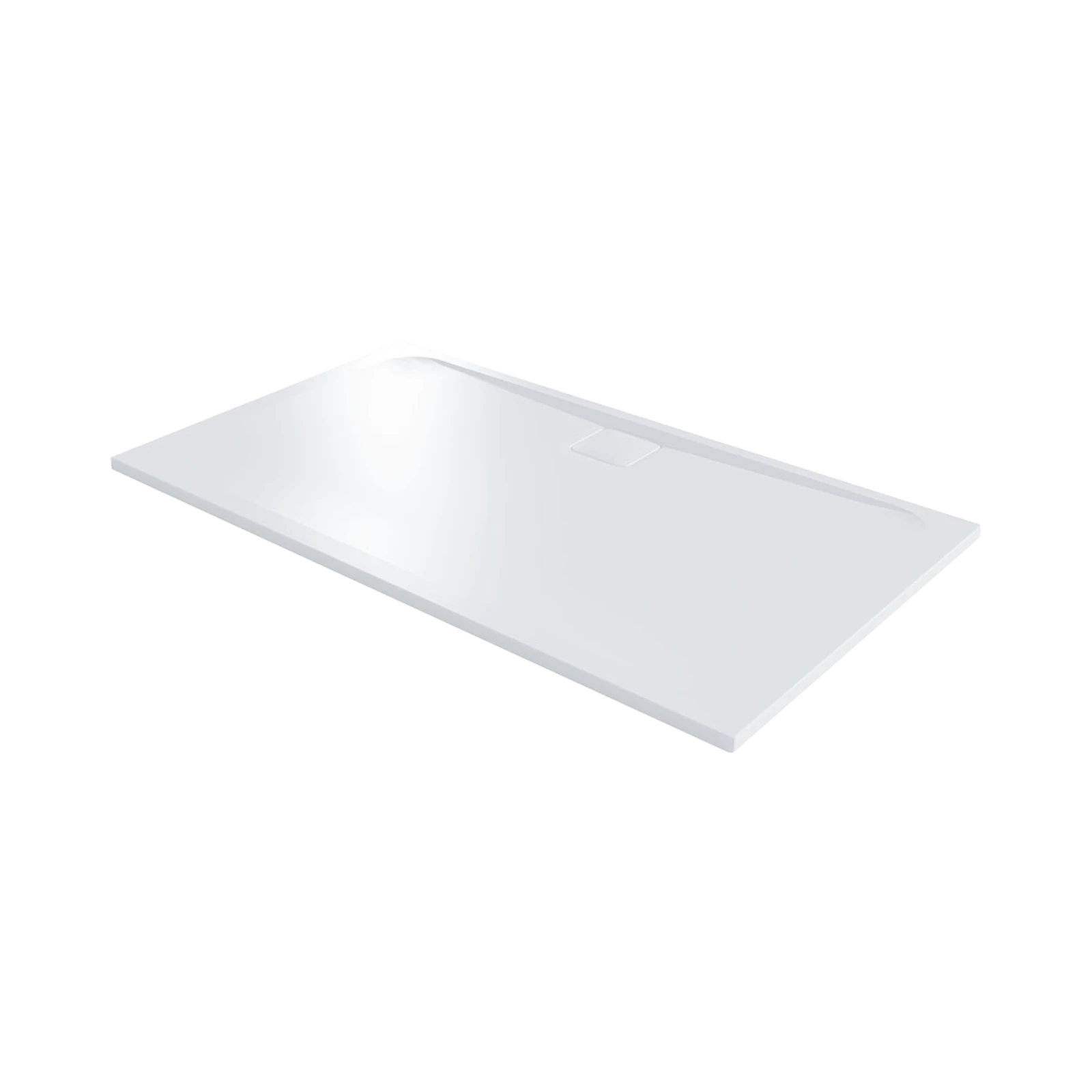 Merlyn MStone rectangular Shower Tray, clear background image