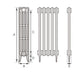 Carron Victorian 4 Column Cast Iron Radiator 760mm Height specification