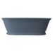 BC Designs Aurelius Cian Freestanding Bath, 8 ColourKast Finishes 1740mm x 760mm BAB030B powder blue