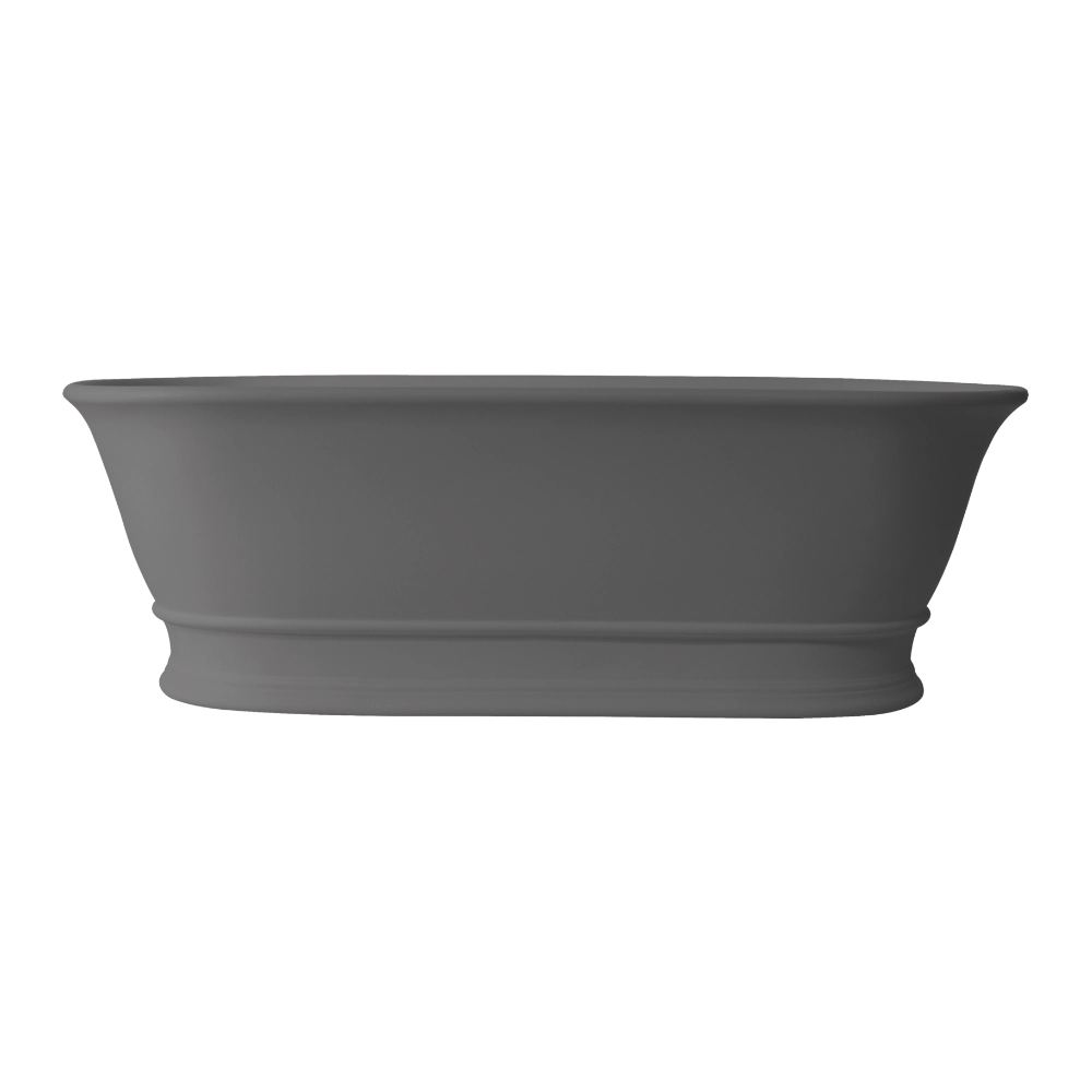 BC Designs Bampton Cian Freestanding Bath, 8 ColourKast Finishes 1555mm x 740mm BAB032IG