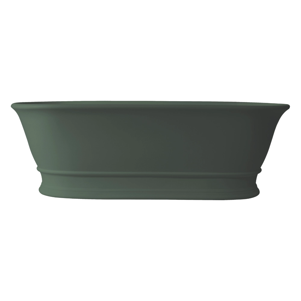 BC Designs Bampton Cian Freestanding Bath, 8 ColourKast Finishes 1555mm x 740mm BAB032KG