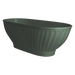BC Designs Casini Cian Freestanding Bath, Double Ended Boat Bathtub 1680x750mm, khaki green