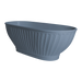 BC Designs Casini Cian Freestanding Bath, Double Ended Boat Bathtub 1680x750mm, powder blue