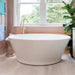 BC Designs Chalice Minor Acrylic Bath, Double Ended Boat Bath, Gloss White 1650x900mm close up