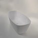 BC Designs Divita Cian Freestanding Bath, White & Colourkast Finishes 1495mm x 720mm BAB074 BAB075
