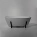 BC Designs Essex Cian Freestanding Bath, White & Colourkast Finishes 1510mm x 759mm BAB080 silk matt white