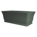 BC Designs Magnus Cian Freestanding Bath, White & Colourkast Finishes, 1680mm x 750mm BAB025KG khaki green