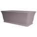 BC Designs Magnus Cian Freestanding Bath, White & Colourkast Finishes, 1680mm x 750mm BAB025R satin rose