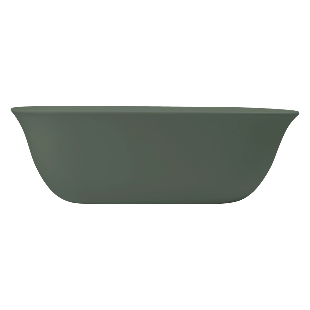 BC Designs Omnia Cian Freestanding Bath khaki green