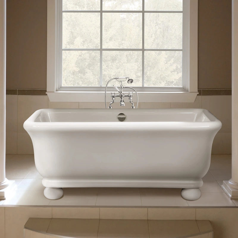 BC Designs Senator Cian Freestanding Bath, 1800mm x 840mm BAB045 with luxury bathroom
