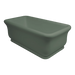 BC Designs Senator Cian Freestanding Bath, 1800mm x 840mm BAB045KG khaki green finish