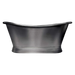 BC Designs Tin Bath Roll Top Boat Bathtub 1500mm x 725mm BAC035