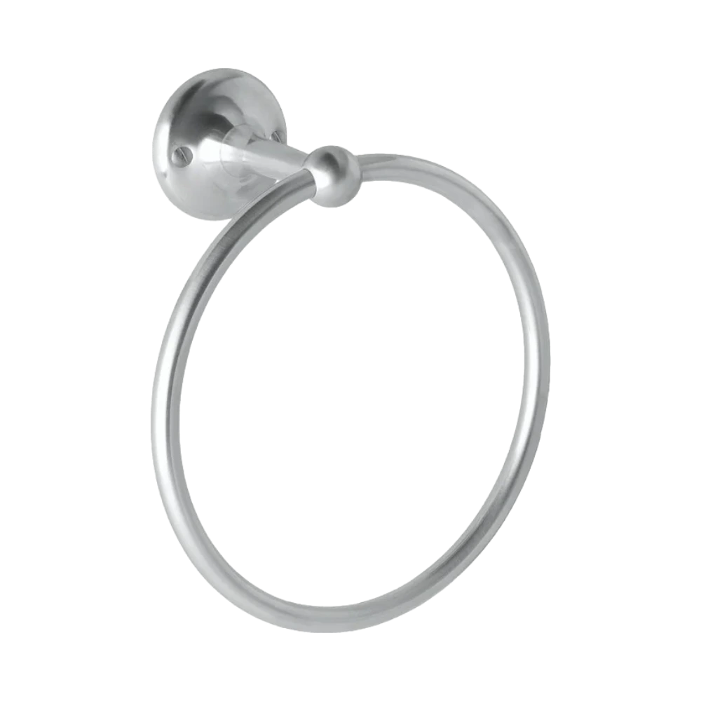 BC Designs Victrion Hand Towel Ring, Hand Towel Rail 165mm x 165mm brushed chrome