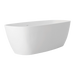 BC Designs Vive Cian Freestanding Bath, White & Colourkast Finishes 1610mm x 750mm BAB063 BAB064 in silk matt white 