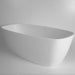 BC Designs Vive Cian Freestanding Bath, White & Colourkast Finishes 1610mm x 750mm BAB063 BAB064 in silk matt white