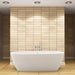 BC Designs Vive Cian Freestanding Bath, White & Colourkast Finishes 1610mm x 750mm BAB063 BAB064 polished white