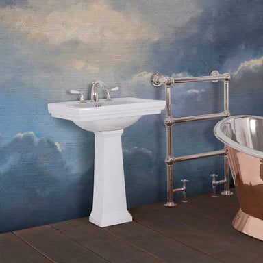 Hurlingham Highgate Basin Ceramic Bathroom Wash Basins Large 900x640mm in a bathroom space