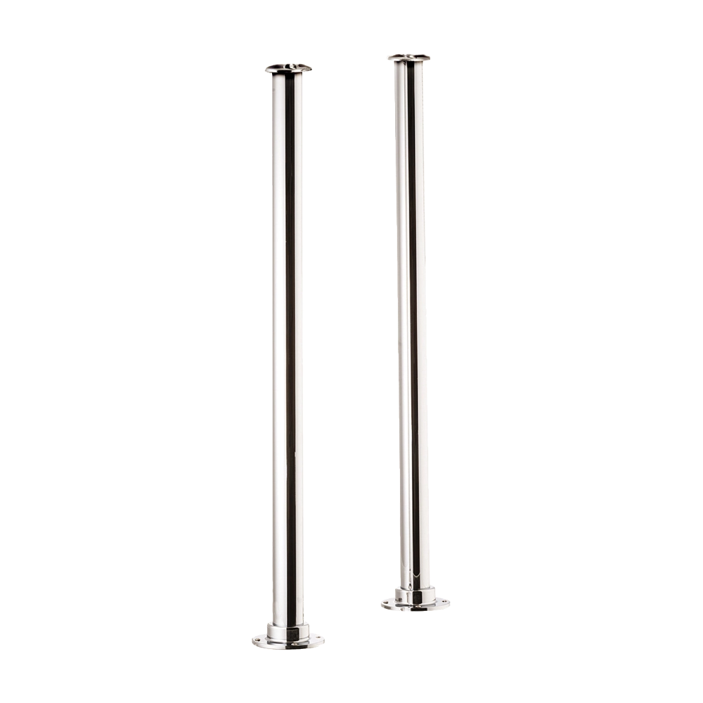 Hurlingham Traditional Stand Pipe Legs, 813x88mm nickel