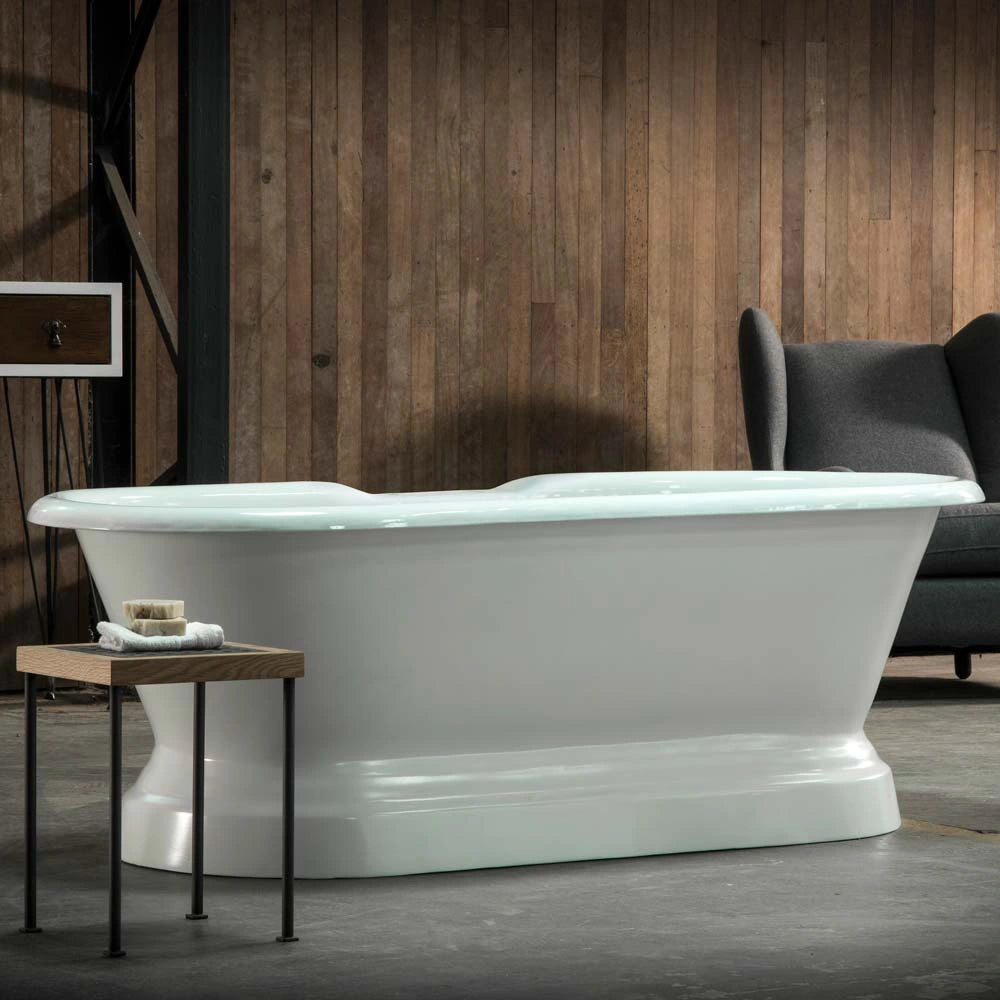 white chaumont by arroll in living space large bathtub designed for comfort 
