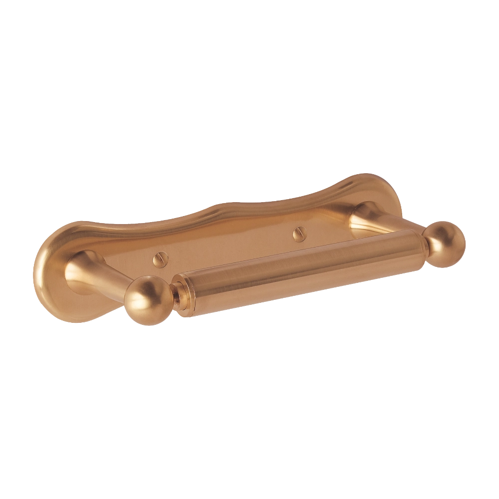 BC Designs Victrion Dog Bone Toilet Roll Holder brushed copper
