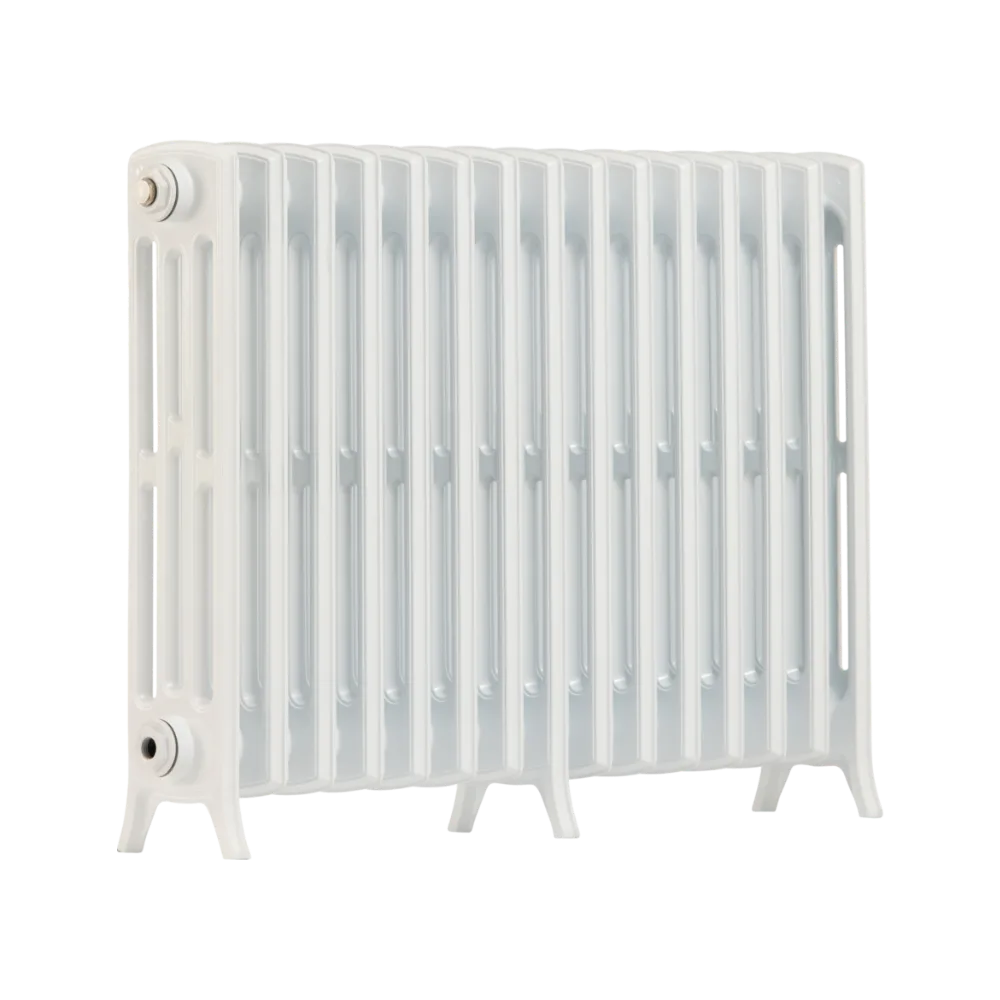 arroll edwardian aluminium radiator 15section 650mm white clear background