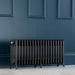 arroll edwardian 450mm 19section anthracite radiator in an interior setting