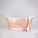 BC Designs Copper-Enamel Bath, Roll Top Bathtub 1700mm x 725mm BAC012