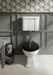 BC Designs Victrion WC, Mid Level Luxury Toilet chrome